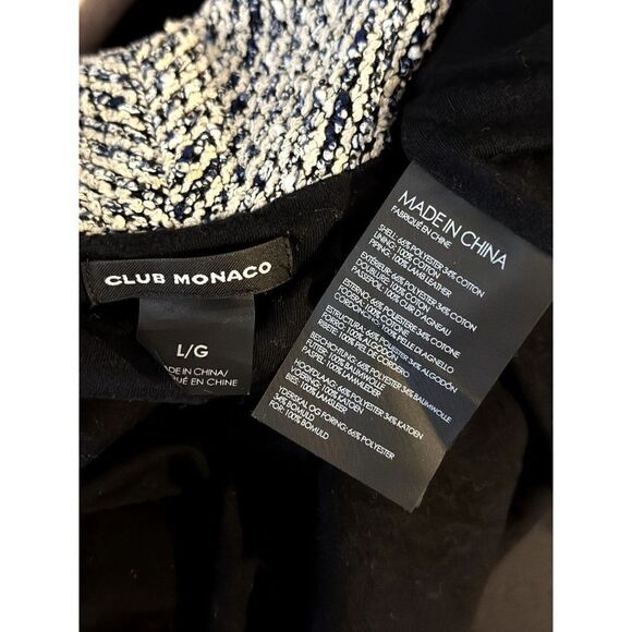 Club Monaco Jowdie Tweed Jacket Size L - Picture 5 of 5